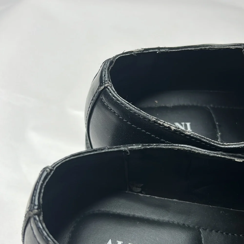 Alfani Adam Men’s Black Cap Toe Dress Shoes Size 9M